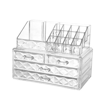 Настольные органайзеры с выдвижными ящиками.Подставка для хранения косметики.