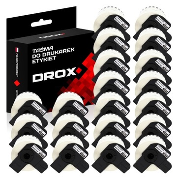 20x Taśma termiczna do Brother QL DK22205 62mm