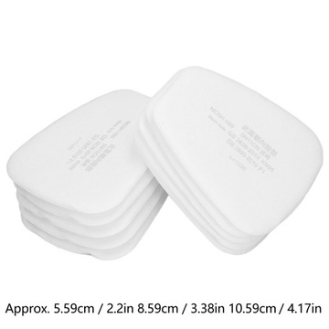 ФИЛЬТР ДЛЯ МАСКИ 50ШТ. 6001 6200 ХЛОПОК 5N11CN