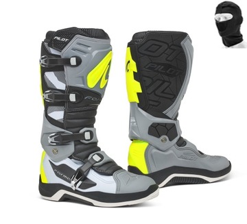 Buty cros quad Forma PILOT GREY/WHITE/YELLOW 46