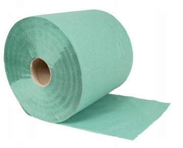 RĘCZNIK CZYŚCIWO PAPIEROWE 2,5KG 1 ROLKA ZIELONE 280 METRÓW NA ROLCE