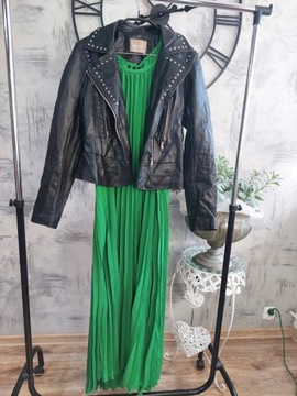 Shein piękna plisowana luzna sukienka roz 40/42