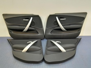 BMW 1 E87 LIFT TAPICERKA DRZWI KOMPLET