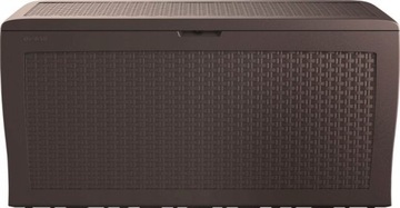 KETER SKRZYNIA OGRODOWA SAMOA 270L BOX BRĄZ RATTAN
