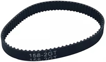 PASEK ZAMKNIĘTY ZĘBATY GT2 6mm 158mm