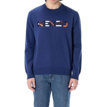 Kenzo sweter niebieski rozmiar S
