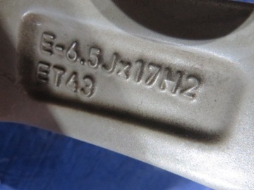 AUDI A3 8Y0 ДИС 6.5X17 ET43 8Y0601025L