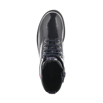 Buty Tommy Hilfiger Lace-Up Boot T4A5 Granatowe