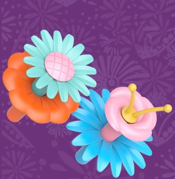 КРЕАТИВНЫЕ САДОВЫЕ ЦВЕТЫ ПАЗЛ БЛОКИ 148 ШТ.