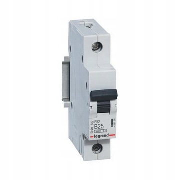 WYŁĄCZNIK NADPRĄDOWY S-301 B25A 1P 419138 LEGRAND