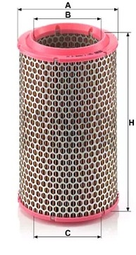 FILTR VZDUCHU FIAT BARCHETTA 1.8 04.95-05.05 C 1