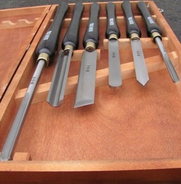 Профессиональные токарные долота Holzmann HSS H6TLG, набор долот, 6 шт.