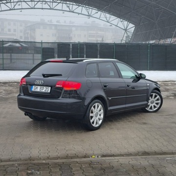 Audi A3 8P Hatchback 3d 2.0 TDI PD 170KM 2006 Audi A3 Sportback 2.0 TDI DPF S line Sportpaket, zdjęcie 12