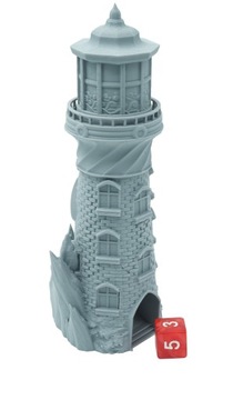 Фонарь - крошечная башня для игры в кости. Маяк Конец Судьбы. Маленькие башни. Башня для игры в кости.