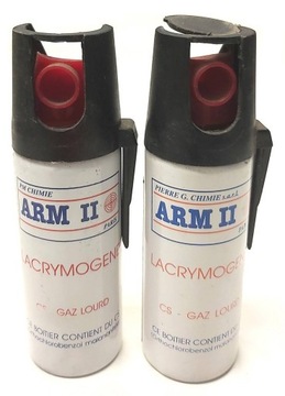 Gaz pieprzowy ARM II CS stożek (chmura) 37.5 - 50ml - II gat. - 2 szt.