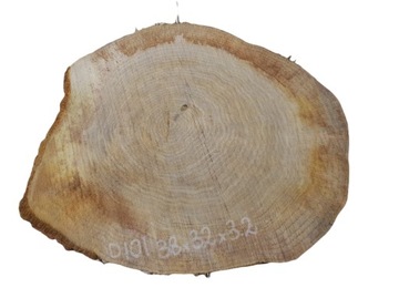 Plaster Dębowy 38x32 Drewno do Obróbki w Domu Dąb