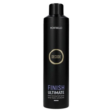 MONTIBELLO Decode Finish Ultimate Lakier do włosów bardzo mocno utrwalający