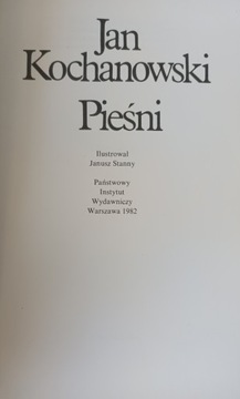 Pieśni Jan Kochanowski