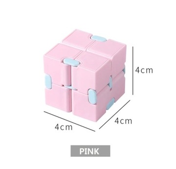 ИГРУШКА-АНТИСТРЕСС INFINITY CUBE FIDGET кубик пастельных тонов