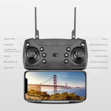 2023 Новый квадрокоптер E88 Pro WIFI Drone Широкоугольный HD 4K 1080P