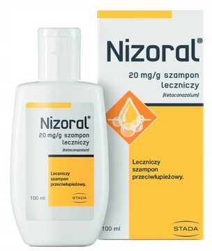NIZORAL szampon przeciwłupieżowy Ketokonazol 100ml