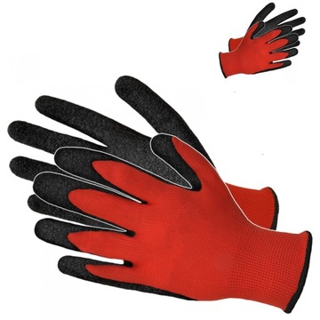 ПРОЧНЫЕ ПЕРЧАТКИ ПРОЧНЫЕ ЗАЩИТНЫЕ РАБОЧИЕ ПЕРЧАТКИ 10 ПАР С латексным ПОКРЫТИЕМ r10