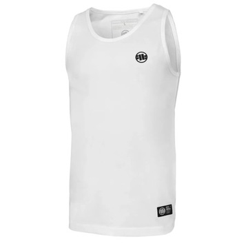 PIT BULL TANK TOP SLIM FIT SMALL LOGO BIAŁY 3XL