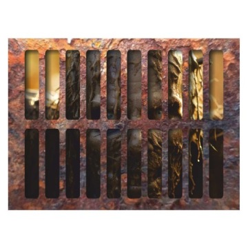 NAKLEJKA podłogowa ZJAWA ogr MARA bagno HALLOWEEN rdza