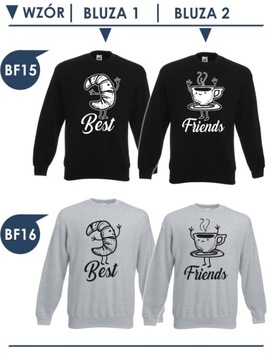 Кофты BFF BEST FRIENDS SISTERS ДЛЯ ДРУЗЕЙ X2