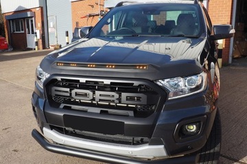 FORD RANGER T7 2016-2018 ПОДМОТНИК КАПОТА СО СВЕТОДИОДАМИ