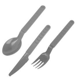 ZESTAW SZTUĆCÓW GRILL piknik 12szt wielorazowe