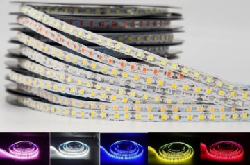 Светодиодная лента 2835 12V 6mm PRO 9.6W ELASTIC COLD