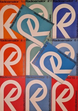 RADIOAMATOR 1-12 1977 Cały Rocznik
