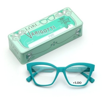 +1.0 Plusy LOKI - ITALY Okulary do komputera Blue Block okulary do czytania