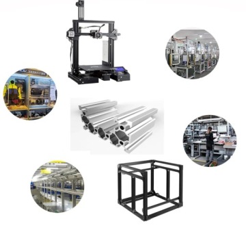 КОНСТРУКЦИЯ АЛЮМИНИЕВЫЙ ПРОФИЛЬ С-образная балка V-SLOT 4080 10см, ОБРЕЗАННАЯ ПО ​​РАЗМЕРУ