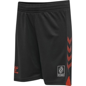 HUMMEL KRÓTKIE SPODENKI SPORTOWE LOGO KONTRAST QH7 HMR__128