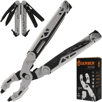 GERBER DUAL FORCE Duży Multitool 11 funkcji + ETUI