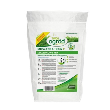 TRAWA SPORT BOISKOWA ODPORNA NA DEPTANIE 5kg 200m2