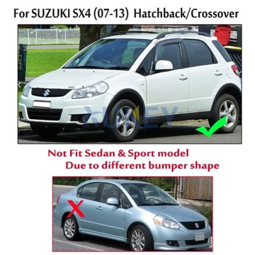 DO SUZUKI SX4 HATCHBACK 2007 - 2013 BLATNÍKY