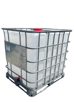 KONTENER IBC 1000L Zbiornik na wodę beczka paletopojemnik Mauser Mauzer