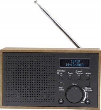 Radio Denver DAB-46 DAB+ UKW szary