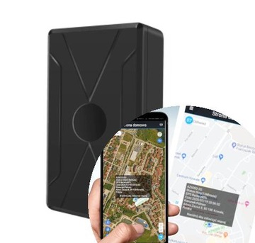 SUPER Lokalizator GPS CJ12000B z wbudowanym akumulatorem+ nasłuch HD+ alarm