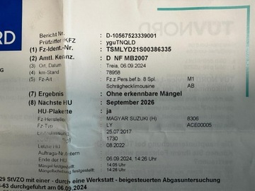 Suzuki Vitara III SUV 1.6 VVT 120KM 2017 Suzuki Vitara 1Ręka! Kamera Grzane fotele, zdjęcie 27