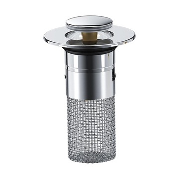 Push Type Basin Bound Drain Filter Anti PP core