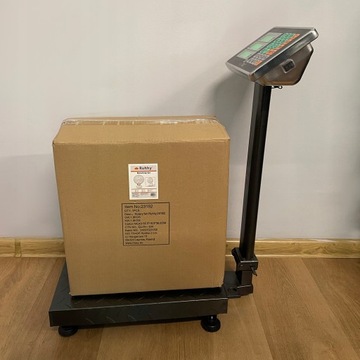 ВЕСЫ МАГАЗИНСКИЕ 40 x 50 см ПЛАТФОРМА ЭЛЕКТРОННАЯ LCD 300КГ