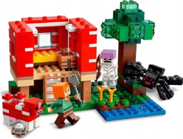 LEGO MINECRAFT ГРИБНЫЙ ДОМ 21179 ГРИБ 8+
