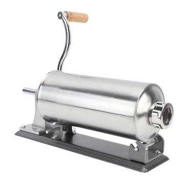 Наполнитель для колбас из нержавеющей стали, 3 л, ручная машина для производства колбас, горизонтальный фильтр