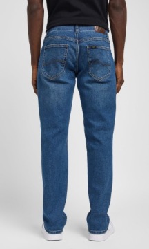 Lee STRAIGHT FIT Extreme Motion WYGODNE PROSTE SPODNIE JEANSOWE W32 L30