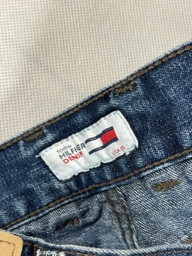 Tommy Hilfiger jeansy vintage spodnie logo W28 L29