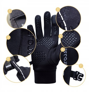 МУЖСКИЕ ПЕРЧАТКИ L SURVIVAL SPORTS ТЕПЛЫЕ СОЕДИНИТЕЛЬНЫЕ ПЕРЧАТКИ RUN TOUCH ERCOLE